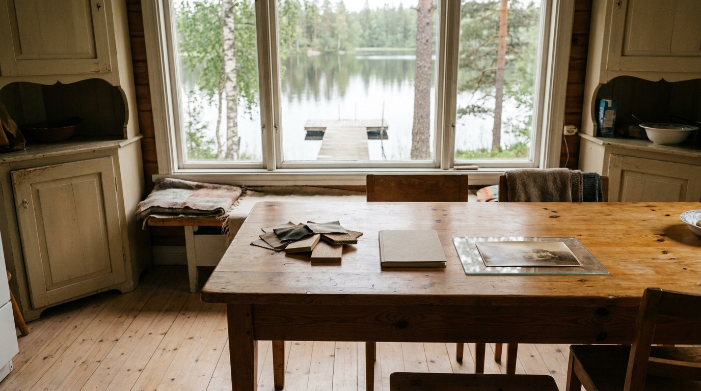 What should survive a family cabin renovation?
